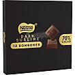 Bombones surtidos de chocolate negro al 70% de cacao original y flor de sal dark sublime Estuche 87 g Nestlé