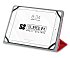 Funda universal para tablet 25,6cm (10,1") roja, interior ateciopelado, trasera plegable para cámara  SUBBLIM Freecam Case red