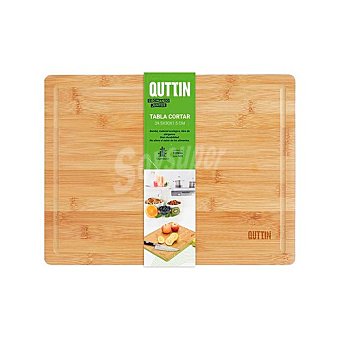 Quttin Tabla de cortar bambú F/color 39,5x30cm, quttin.