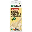 Bebida de avena con sabor a vainilla sin azúcar añadido ecológica Ecocesta Brik 1 l Ecocesta