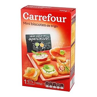Carrefour Biscottes mini normales Carrefour 120 g