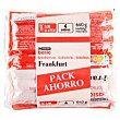 Salchichas Frankfurt eroski basic Pack 4 x 160 g Eroski Basic