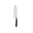 Cuchillo Santoku de Acero inoxidable bergner Harley 17,5 cm. - Inox  Bergner