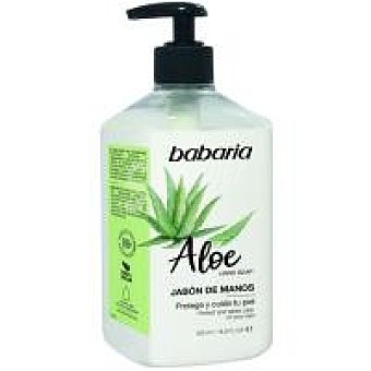 Babaria Jabón de manos de aloe babaria Dosificador 500 ml