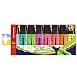 Marcador fluorescente stabilo boss original - Estuche de 8 colores  Stabilo