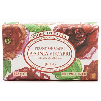Becasan nature Jabón peonía de Capri Fiori d'italia Iteritalia 175 g