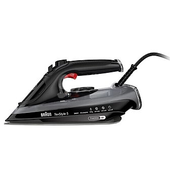 Braun Plancha de vapor braun texstyle 5 SI5088BK, Suela eloxalplus, potencia 2800W