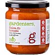 Salsa de tomate con cúrcuma y jengibre ecológica y sin gluten Frasco 340 g GARDENIERS