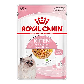 Royal Canin Kitten comida húmeda para gatos cachorros en gelatina Sobre 85 g