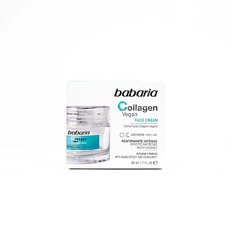 Babaria Babaria Collagen vegan Crema facial de uso dario con acción reafirmante, antiedad y antiflacidez 50 ml