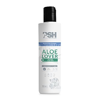 PSH COSMETICS Champú hidratante para perros y gatos Aloe Lover Envase 300 ml