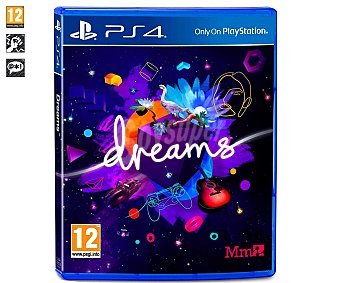 Sony Videojuego Dreams para Playstation 4. Género: plataformas, aventuras. PEGI:+12.