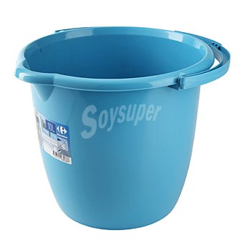 Carrefour Cubo de agua 10 litros color azul 1 ud