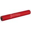 Rollo de camino de mesa desechable de papel color rojo, 40cm. X 4,8m. con precorte, actuel.  Actuel