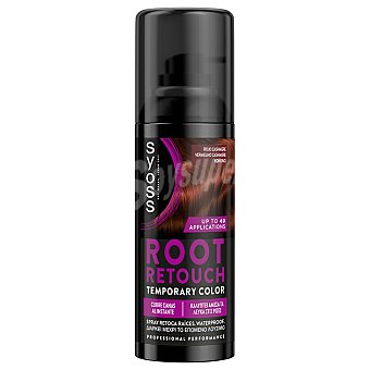 Schwarzkopf root retoucher Tinte retoca raíces rojo cashmere cobertura instantánea de canas y efecto raíz hasta 40 aplicaciones y dura hasta el primer lavado Spray 120 ml