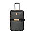 Trolley con doble compartimento gris 50cm, Globe Trotters airport alcampo.  AIRPORT ALCAMPO
