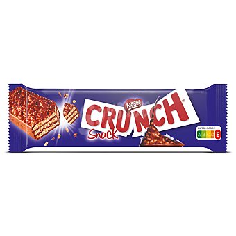 Nestlé Barrita de galleta, chocolate y cereales Nestlé Crunch bolsa 1 unidad Bolsa 1 unidad