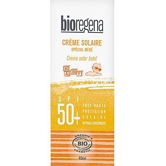 BIOREGENA Crema solar especial para bebés SPF-50+ Tubo 40 ml