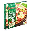 Buitoni Forno di piertra Pizza Caprese (tomate cherry, mozzarella y pesto), con masa fina y crujiente 350 g Buitoni