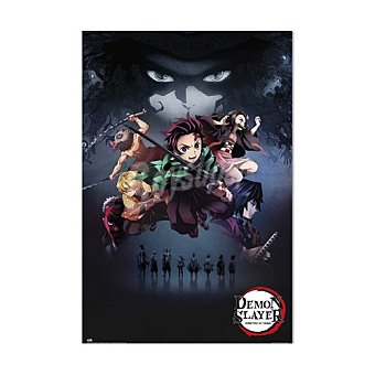 GRUPO ERIK Póster Demon Slayer 61x91,5cm, grupo erik.