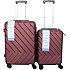 Trolley pequeño vino , cierre combinación, 4 ruedas, n62, 41 x 24 x 60 cm 