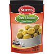 Aceitunas manzanilla sin hueso Bolsa 75 g Serpis