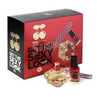 Pachá Ibiza Sexy look eau de toilette spray 100ml + laca de uñas rojo 12ml y lima de uñas Spray 100ml