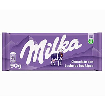 Milka Milka Chocolate con leche 90 gr. 90 gr