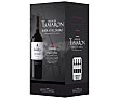 Caja con 4 botellas de vino tinto con denominación de origen Ribera del Duero Tamaron. Altos de Tamarón