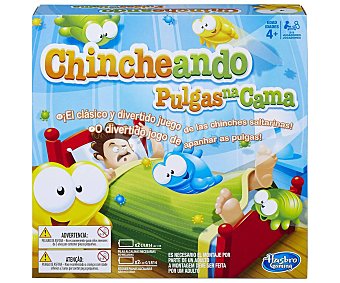 HASBRO Chincheando Juego de mesa infantil de rapidez Chincheando, de 2 a 3 jugadores, HASBRO.