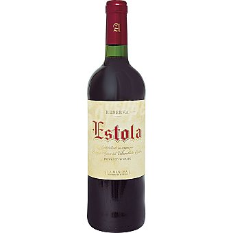 Estola Vino tinto reserva DO La Mancha Botella 75 cl
