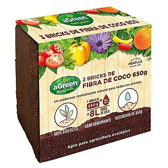 Agreen Fibra de Coco 3 x 650 g