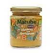 Tarrito de verduras con garbanzos desde 6 meses ecológico Natube sin gluten 220 g NATUBE