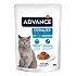 Sterilized comida húmeda en salsa para gatos esterilizados con bacalao Sobre 85 g ADVANCE