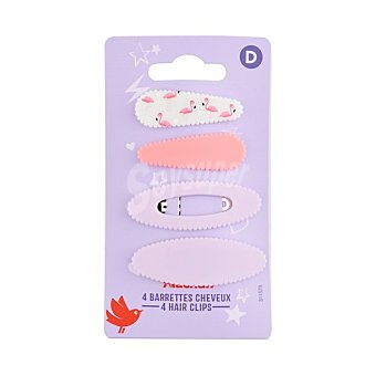 Producto Alcampo Producto alcampo Pasadores de pelo infantiles 4 uds. 4 uds