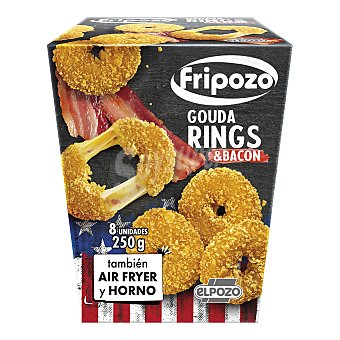 Fripozo Gouda Rings & bacon Fripozo 250 g