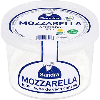 Sandra Mozzarella fresca Envase 125 g