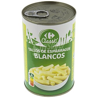 Carrefour Tallos de espárragos blancos Classic Carrefour 250 g