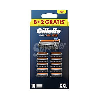 Gillette Gillette Proglide Recambios para máquinas de afeitar 10 uds. 10 uds