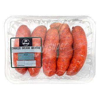 Carrefour Chorizo de cerdo ibérico oreado Carrefour El Mercado 400 g aprox