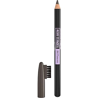 Maybelline New York Lápiz de cejas 2-en-1 tono 05 Deep Brown Express Brow Shaping Pencil Maybelline New York 1 ud