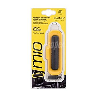 Rolmovil Ambientador de coche para la ventilación, Yellow Spicy Amber, rolmovil.