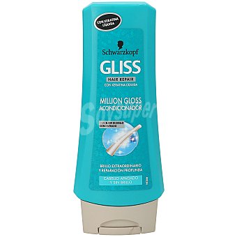 Gliss Schwarzkopf Acondicionador million gloss cabello apagado y sin brillo bote 200 ml Bote 200 ml