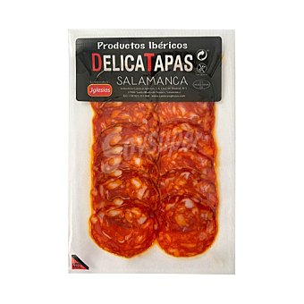 Delicatapas Chorizo ibérico extra, elaborado sin gluten y cortado en lonchas 40 g