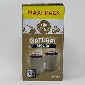 Carrefour Café molido natural Carrefour Classic 500 g