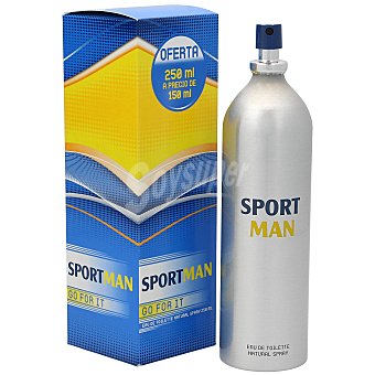 Sport Man Colonia para hombre Spray 250 ml