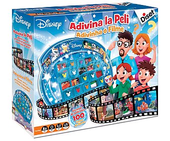 DISET Adivina la peli Disney Juego de mesa infantil de preguntas Adivina la peli Disney, desde 2 jugadores, DISET.