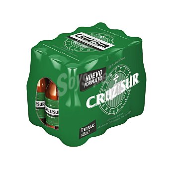 Cruz del Sur Cerveza Pack de 12 botellas de 25 ml