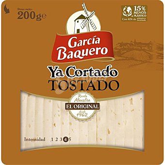 García Baquero Queso tostado ya cortado cuña 200 g